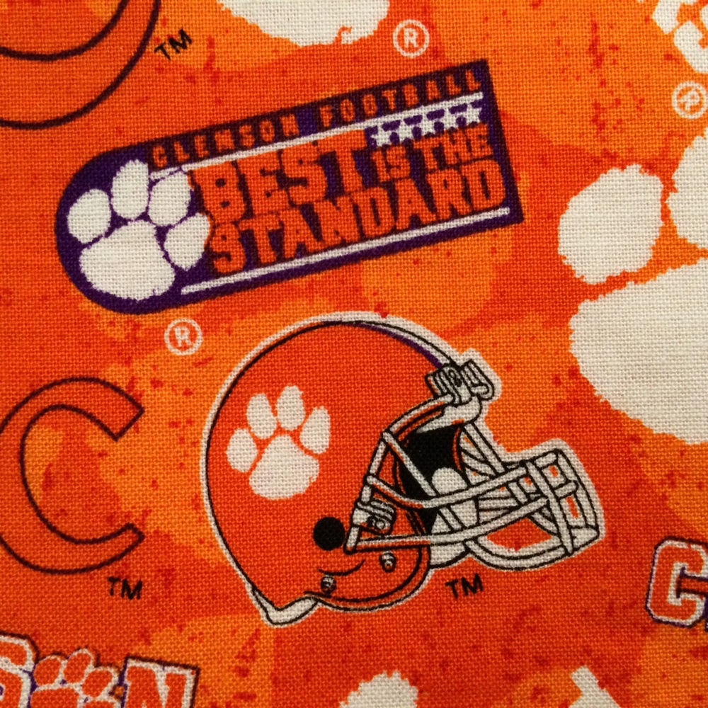 CLEMSON Tigers BAG & KEYCHAIN - Picture 4 of 7